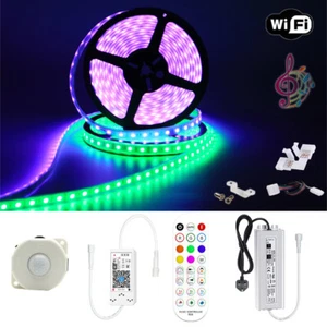 Sensor de movimiento PIR 150 pies 120 ft 100 ft 80 ft 20 ft rgb tira de luz LED impermeable 12V - Imagen 1 de 12