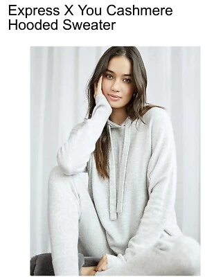 Suéter con Capucha Express Small You Cashmere Nuevo con Etiquetas Foto 1 de 4