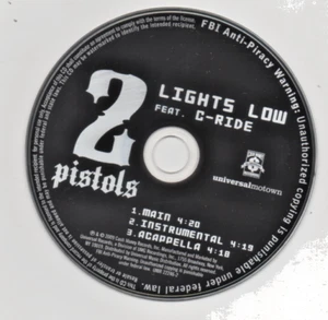 2 Pistols Feat. C-Ride Lights Low Limited Edition CD  - Imagen 1 de 2