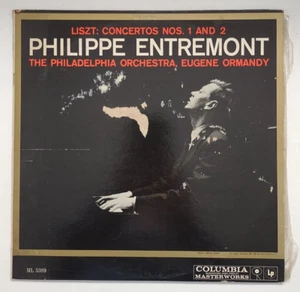 Liszt: Concertos Nos 1 & 2 Philippe Entremont vinyl record ML 5389 Tested Works - Picture 1 of 12
