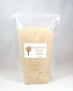Granulated Maple Sugar, 1 Lb. - Made only with Pure Maple Syrup - Bild 1 von 2
