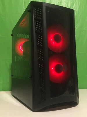 8-Core (16-Thread) NVIDIA Gaming PC: 16GB RAM, 3TB, 5G-WiFi Desktop Computer - Image 1 of 4