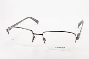 Marco de gafas NAUTICA N7265 027 Gunmetal 56-20-140 medio sin montura bisagra flexible N142 - Imagen 1 de 11