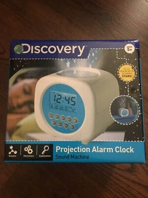 Discovery Kids Sound Machine Projection Alarm Clock Nature Sounds NEW - Image 1 of 3