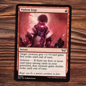 Violent Urge - Duskmourn - MTG - Picture 1 of 1