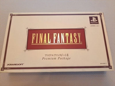 PS1 Final Fantasy 1 ＆ 2 I II Premium Package SQUARE ENIX PlayStation 1 Used - Image 1 of 4