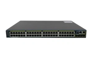 CISCO KATALYSATOR 2960S WS-C2960S-48LP-S-BR 48 GIGE PORT MANAGED SWITCH - Bild 1 von 3
