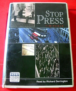 Tim Heald Stop Press 8-Tape UNABRIDGED Audio Book Richard Derrington Journalism - Picture 1 of 2
