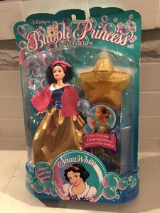 Disney’s Bubble Princess Collection Snow White Mattel Vintage 1995 Glittery 4057 - Picture 1 of 5