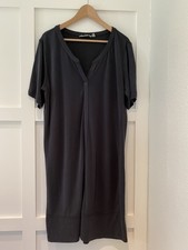 Athleta Gray Short Sleeve Casual Modal Shift Dress Size XLarge