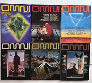 Omni Magazin KOMPLETTES JAHR 1980 / 12 Ausgaben Science Fiction Technologie Sci-Fi - Bild 1 von 11