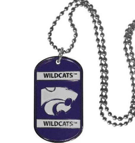 Siskiyou NCAA Dogtag Necklaces Kansas Wildcats Cover
