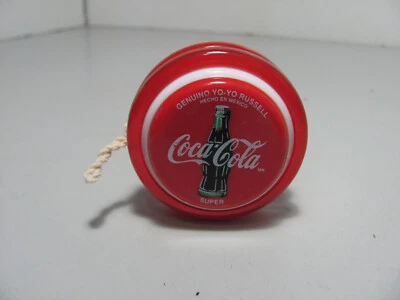 Genuino Coca Cola Super Russell HECO EN MÉXICO YoYo Nuevo de Lote Antiguo Nunca Girado Foto 1 de 4