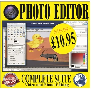Computer Photo Film Editor Professional Image Editing PC W 7,8,10,11 Worldwide - Imagen 1 de 6