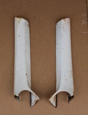 1974-1981 Pontiac TRANS AM -A Pillar Mouldings (fits Firebird) 2nd Gen WHITE 👀 - Image 1 of 4