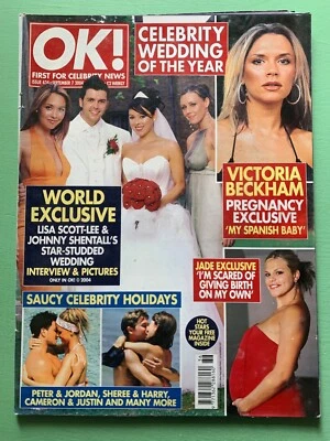 OK! mag 7-September-2004 STEPS Lisa Scott-Lee Beyonce Drew Barrymore Jade Goody - Image 1 of 2