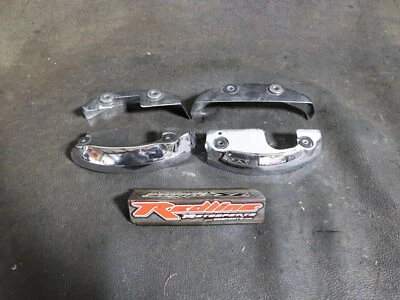 2013 SUZUKI BOULEVARD M50 CYLINDER HEAD CHROME COVERS TRIM 11171-41FA0 11173-41F - Image 1 of 4