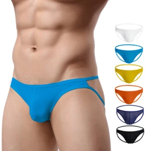 Ropa interior sexy para hombres Tanga Tanga Hombre Transpirable Tanga Pene Bolsa Calzoncillos - Imagen 1 de 11