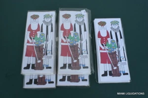 LOT 50 (5x10) Santa Rabbi GOLF Interfaith greeting cards Mishpucha Holiday Xmas - Imagen 1 de 1
