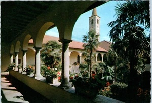 Cloister of the Papio College, Ascona, Switzerland Postcard - Picture 1 of 2
