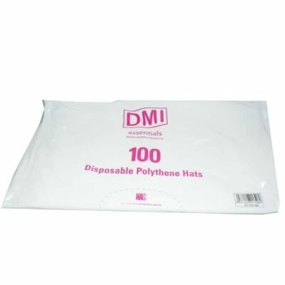 DMI Disposable Polythene Hats x 100