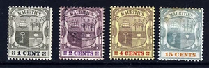 MAURITIUS QV 1900-05 Definitive Part Set SG 138 to SG 149 MINT & VFU - Picture 1 of 2