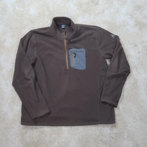 Eddie Bauer Polartec 1/2 Zip Pullover Fleece Sweatshirt Men's 2XL First Ascent - Picture 1 of 10