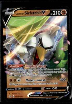 SWSH: Sword & Shield Promo Cards Galarian Sirfetch'd V #SWSH043  - Image 1 of 2
