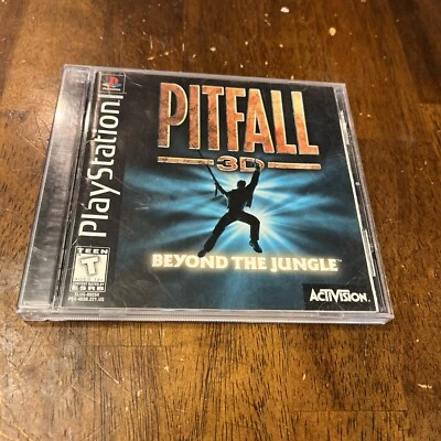 Pitfall 3D: Beyond the Jungle (Sony PlayStation 1, 1998) - PS1 - Complete - Image 1 of 4