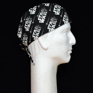 Star Wars Logo on Black Theme Scrub Hat - Picture 1 of 1