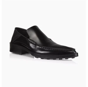 jil sander Loafers 20 MM Brushed Leather Loafers Black 39 - Picture 1 of 7