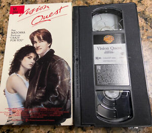 Vintage Vision Quest HOLLYWOOD VIDEO Rental VHS Cassette Tape (1985)