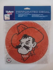 8" Oklahoma State Cowboys Logo Perforated Vinyl Window Graphic Decal NCAA - Picture 1 of 4