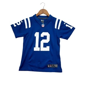 Andrew Luck Indianapolis Colts #12 Jugend Kinder Junge Mädchen Fußball Trikot Größe S 8 - Bild 1 von 5