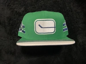Mitchell And Ness Vancouver Canucks SnapBack Hat Green, Blue, White - Picture 1 of 4