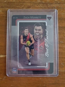 2025 Teamcoach B&F Zach Merrett Silver card #BF05 Essendon "Unused Code" - Picture 1 of 1