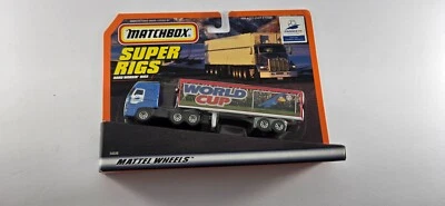 Vintage 1998 Matchbox Super Rigs Semi Tractor Trailer Truck France World Cup NOC - Image 1 of 4