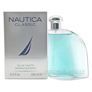 Nautica Classic for Men 3.4 oz EDT Spray NIB AUTHENTIC - Picture 1 of 4