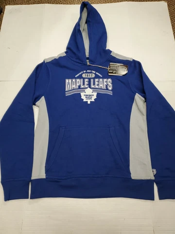 NWT Toronto Maple Leafs NFL Hockey Long Sleeve Hoodie Sweatshirt Youth XL New Cover