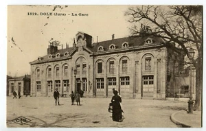 CPA 39 DOLE (jura) n°1812 La gare, animée - Bild 1 von 2