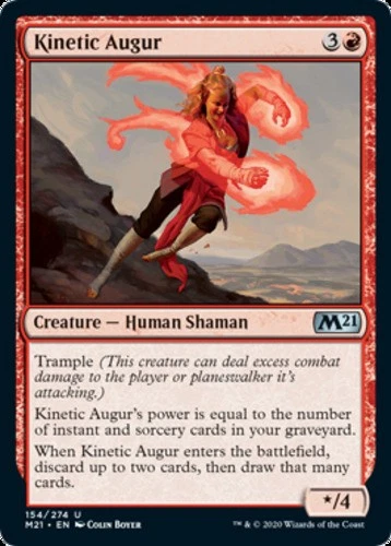 x1 Kinetic Augur - Core Set 2021 (M21) - NM - MTG - Image 1 of 1