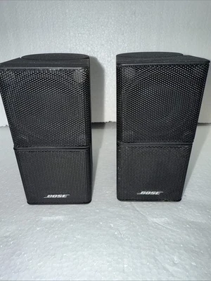 Juego de 2 altavoces Bose Lifestyle Jewel Acoustimass Mini DoubleCube con soportes ¡EXCELENTE ESTADO USADO! Foto 1 de 4