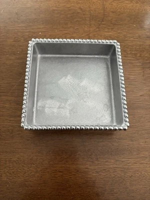 "Soporte de caja de servilletas con cuentas Mariposa para servilletas de 5"" regalo de anfitriona" Foto 1 de 3