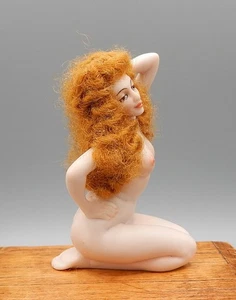 De colección Jean Pardina ÚNICA Porcelana Mujer Muñeca Casa de Muñecas Miniatura - Imagen 1 de 9