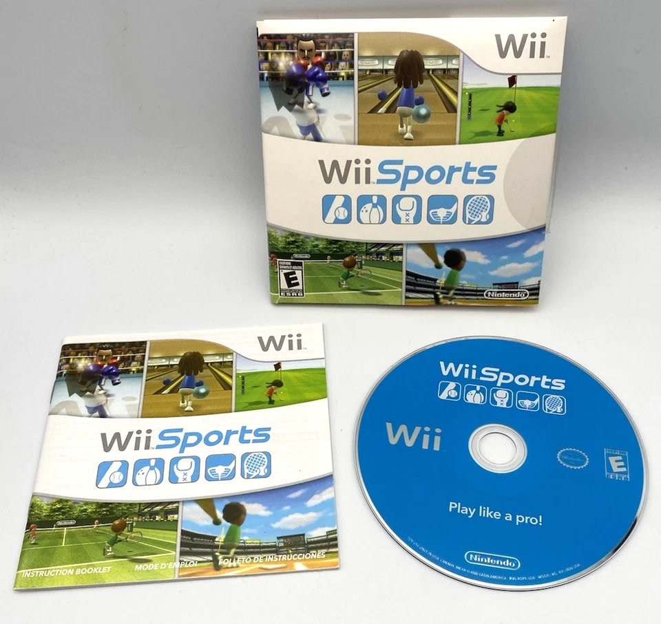 Nintendo Wii Sports Video Game Complete With Manual Tested Works Family Fun - Image 1 of 1