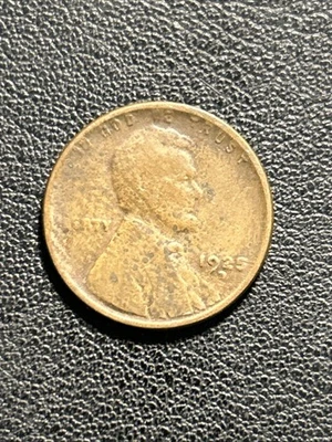 1925 D Lincoln Wheat Penny Cent Semi-Key Better Date Denver Mint Circulated - Image 1 of 2
