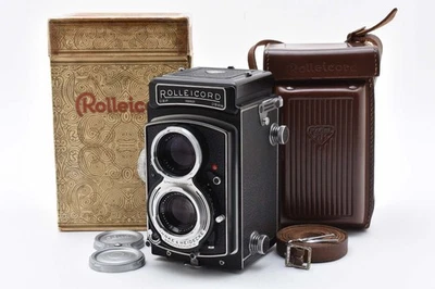 🚀🎁《Near MINT in CASE》Rollei Rolleicord V TLR Film Camera Xenar Lens From JAPAN - Image 1 of 4