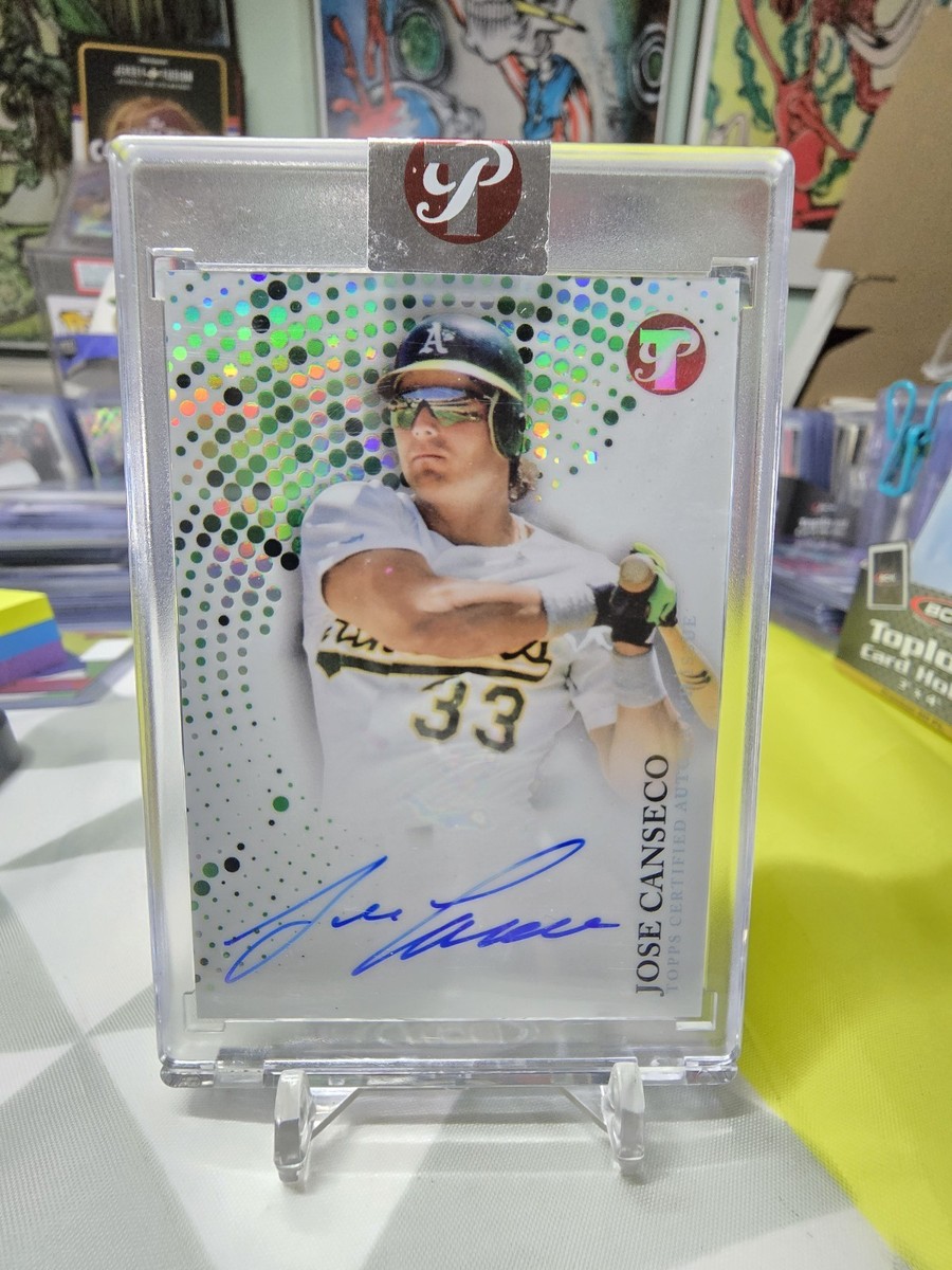 2018 Jose Canseco auto ホゼカンセコ 直筆サイン Jose Canseco Signed Official Baseball Autographed MLB