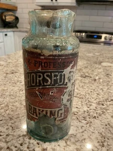 ANTIKE TONMURMELN IN GLAS BLAU HORSFORD’S BACKPULVERFLASCHE MARMOR KONVOLUT DX - Bild 1 von 10