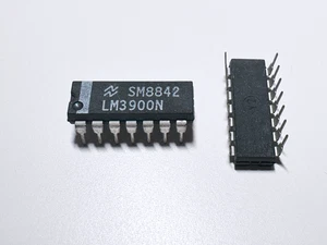 5PCS LM3900N NSC Quad Norton Operational Amplifier IC OpAmp Single Supply DIP-14 - Picture 1 of 3